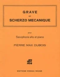 Grave and Scherzo Mecanique – Alto Sax and Piano