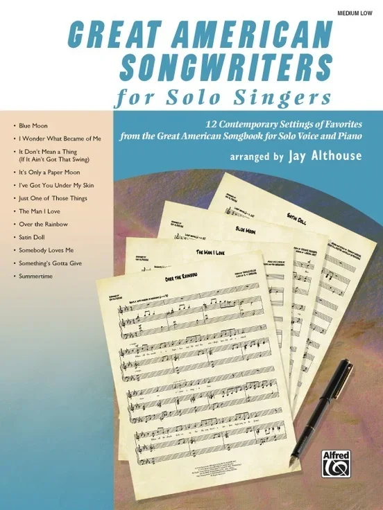Great American Songwriters Solo Med/Low Book