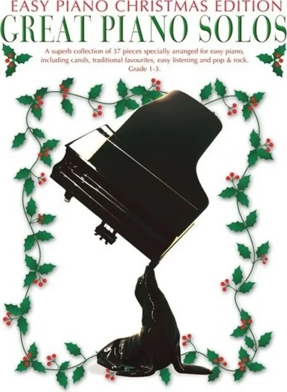 Great Piano Solos Easy Piano Edition Christmas Book (Softcover Book)