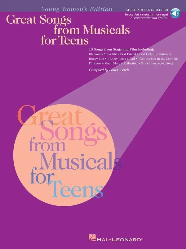 Great Songs From Musicals Teens Wmns Book/CD (Softcover Book/CD)