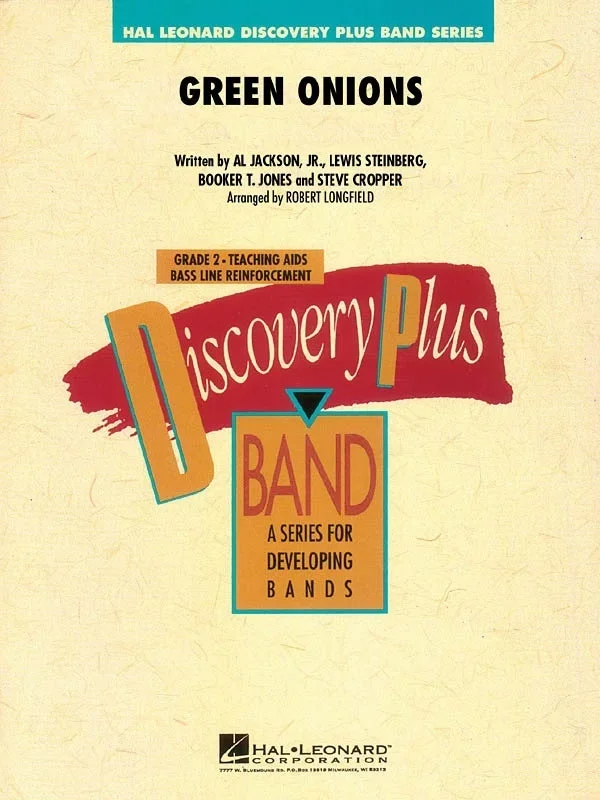 Green Onions Discovery Plus Concert Band 2 (Pod) (Music Score/Parts)