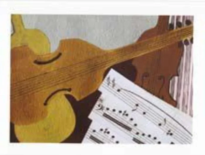 Greeting Card Three Strings