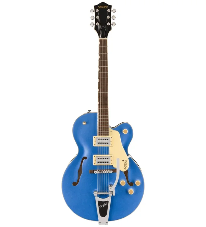 Gretch G2420T Streamliner Hollow Body Bigsby Laurel Fretboard Broad’Tron BT-3S Pickups Fairlane Blue