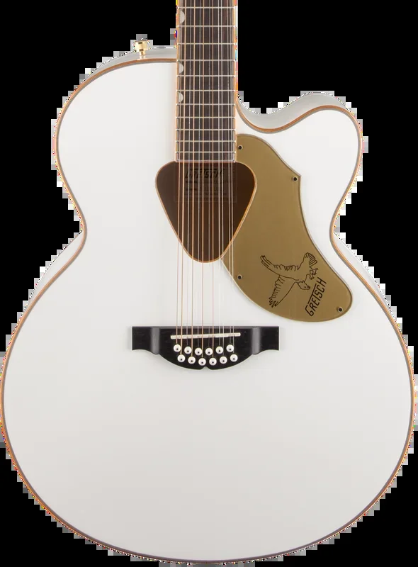 Gretsch G5022CWFE-12 Rancher Falcon Acoustic/Electric Guitar, White