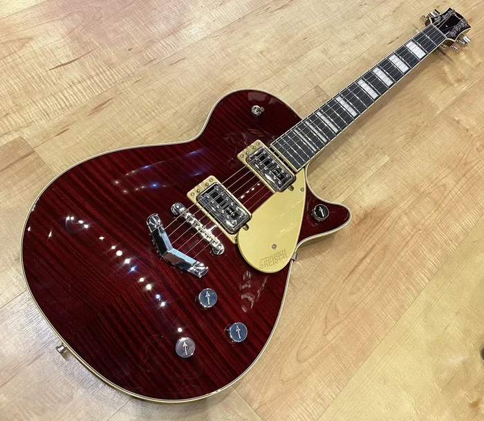Gretsch G6228 Players Edition Jet BT with V-Stoptail Dark Cherry Stain
