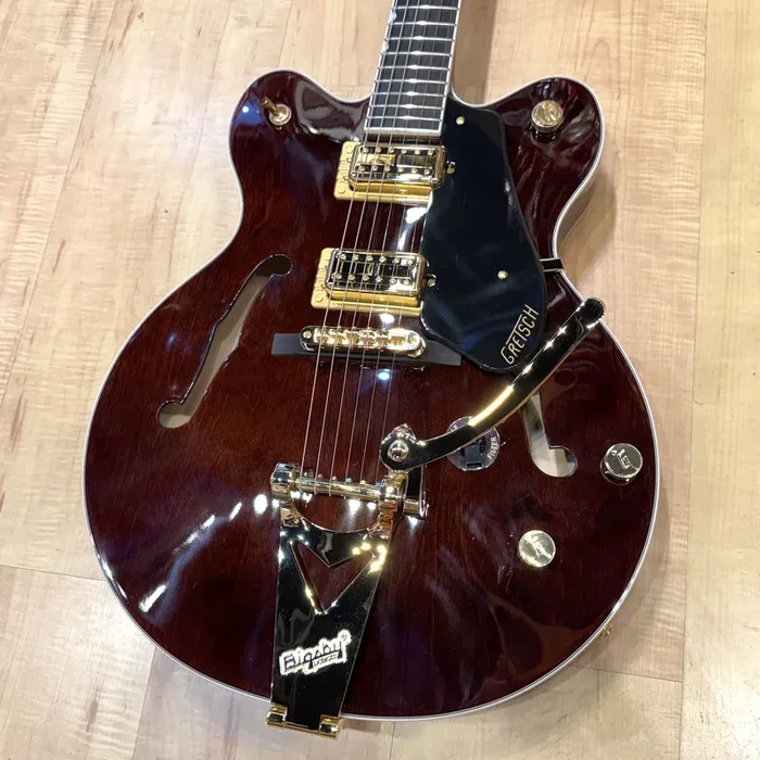 Gretsch Limited Edition Abbey Road Studiomatic Hollow Body Guitar with Bigsby – Classic Walnut Stain