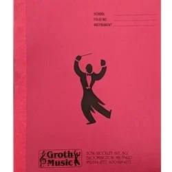 Groth Music Extra Heavy Duty Music Folders (Red)