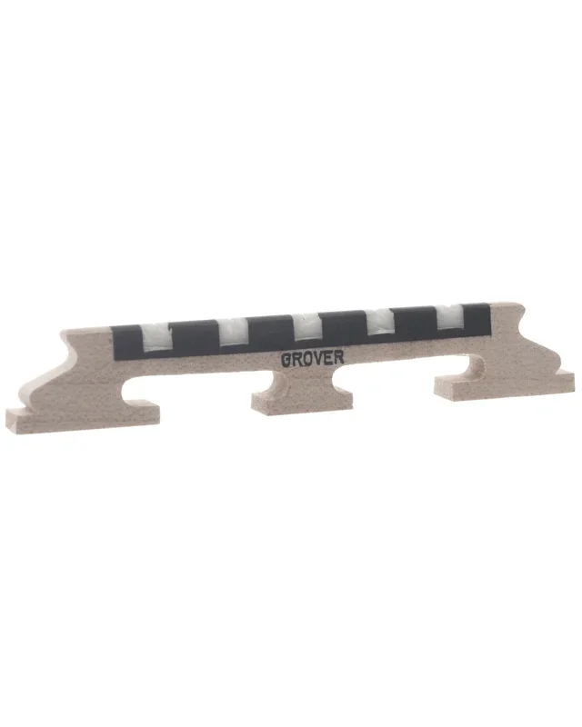 Grover Acousticraft 5-String Banjo Bridge, 1/2″ Maple