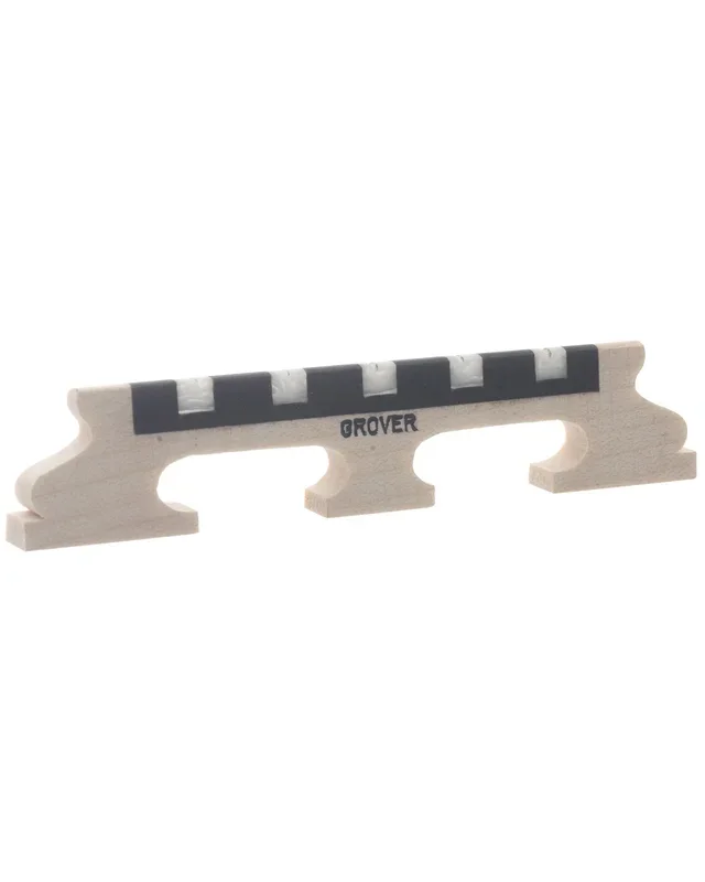 Grover Acousticraft 5-String Banjo Bridge, 5/8″ Maple