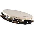 Grover Pro Synthetic Head Tambourine 10 in. Double Row German Silver Jingles
