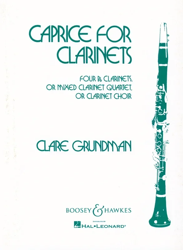 Grundman: Caprice for Clarinets