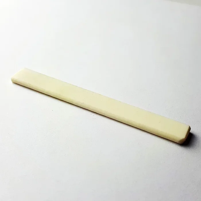GT Classical Guitar Bone Bridge Saddle 80mm width (Pk-1)