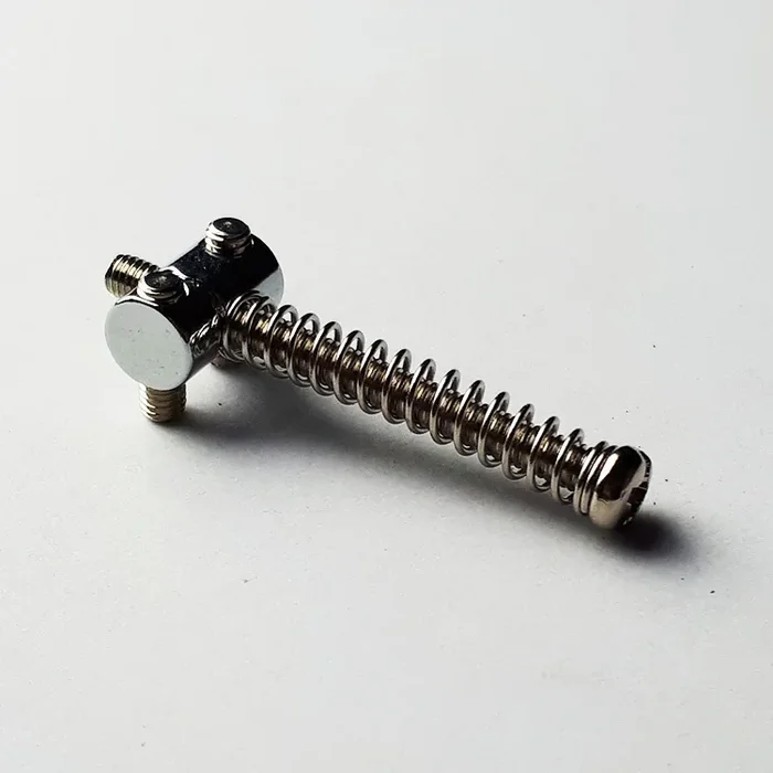 GT TL Style Electric Guitar Bridge Saddles in Chrome Finish (Pk-6)