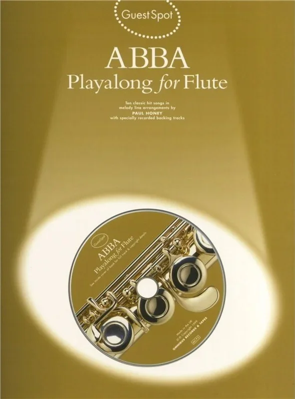 Guest Spot ABBA Flute Softcover Book/CD