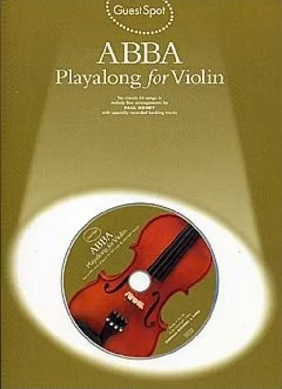 Guest Spot ABBA Violin Softcover Book/CD