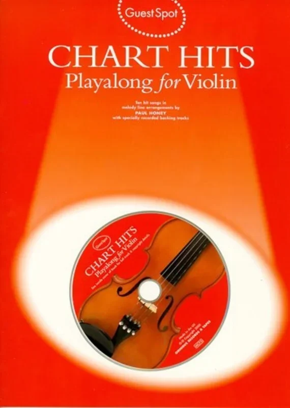 Guest Spot Chart Hits Violin Softcover Book/CD