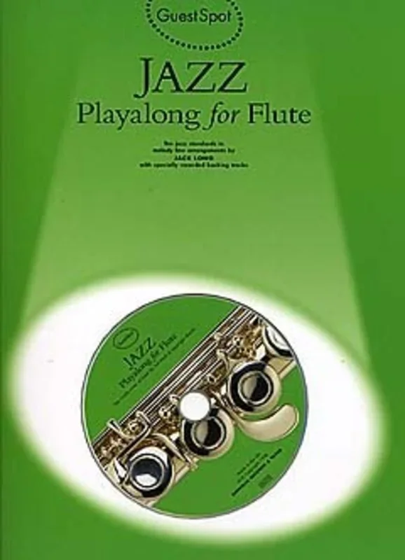 Guest Spot Jazz Playalong Flute Softcover Book/CD