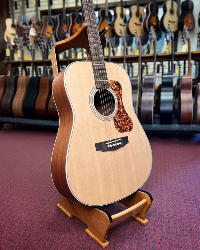 Guild D-240E Natural Dreadnought Acoustic Guitar
