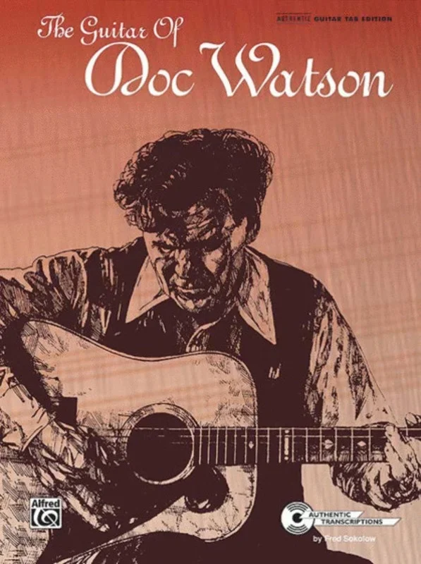 Guitar Of Doc Watson Guitar TAB Book