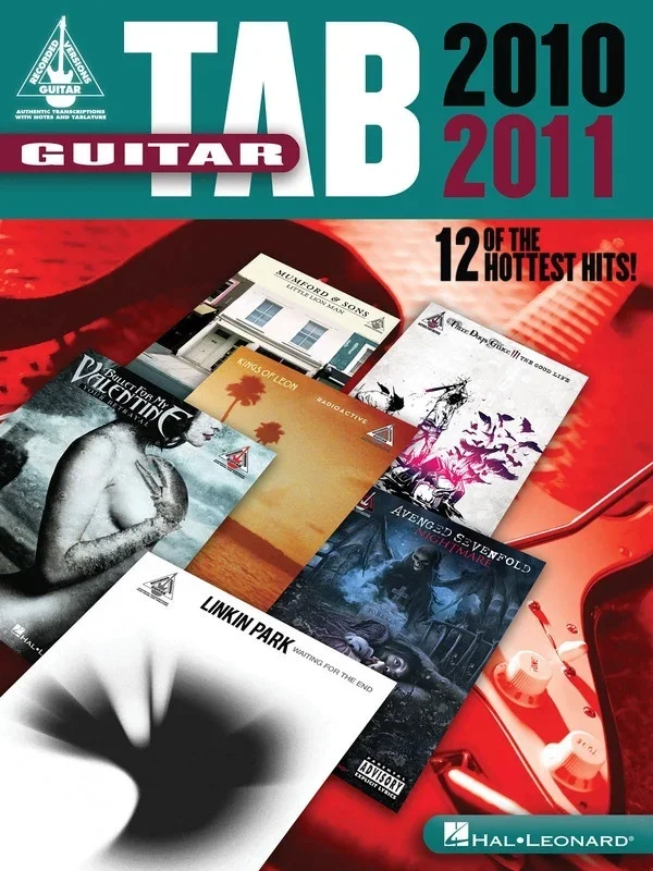 Guitar TAB 2010 – 2011 Recorded Versions (Softcover Book)