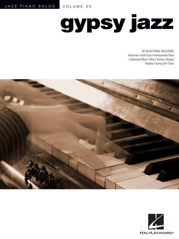 Gypsy Jazz Jazz Piano Solos V20 Jps (Softcover Book)