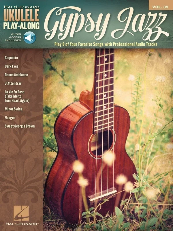 Gypsy Jazz Ukulele Playalong V39 Book/Online Audio (Softcover Book/Online Audio)