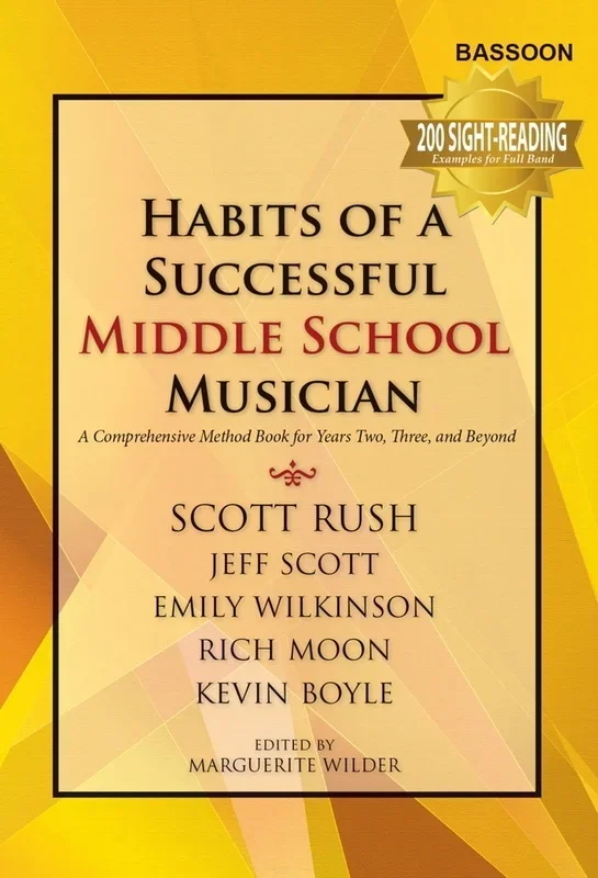 Habits Successful Middle School Bassoon (Softcover Book)