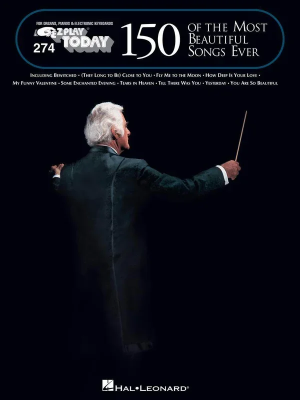 HAL LEONARD 00100224 One Hundred Fifty of the Most Beautiful Songs Ever – E-Z Play Today Volume 274