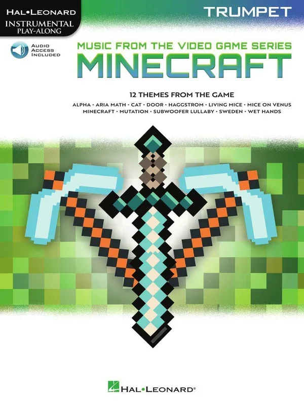 HAL LEONARD 01074314 Minecraft – Music from the Video Game Series – Trumpet Play-Along