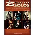 Hal Leonard 25 Great Sax Solos Sax Instruction Series Softcover Audio Online Written by Eric J. Morones Standard