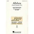 Hal Leonard Alleluia (from Cantata 142) 3 Part Treble arranged by Jeff Kriske Standard