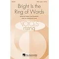 Hal Leonard Bright Is the Ring of Words TTBB A Cappella composed by Rosephanye Powell Standard