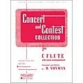 Hal Leonard Concert And Contest Collection C Flute Piano Accompaniment Only Standard