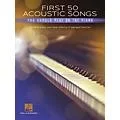 Hal Leonard First 50 Acoustic Songs You Should Play on Piano Easy Piano Songbook Standard