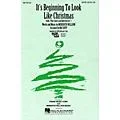 Hal Leonard It’s Beginning To Look Like Christmas (with Pine Cones and Holly Berries) SATB arranged by Mac Huff Standard