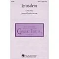 Hal Leonard Jerusalem SATB DV A Cappella arranged by John Cacavas Standard