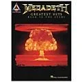 Hal Leonard Megadeth – Greatest Hits: Back to the Start Guitar Tab Songbook Standard