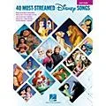 Hal Leonard The 40 Most-Streamed Disney Songs Easy Piano Songbook Standard