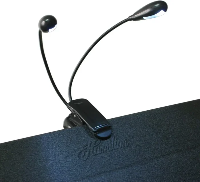 Hamilton Dual Gooseneck Music Stand Light