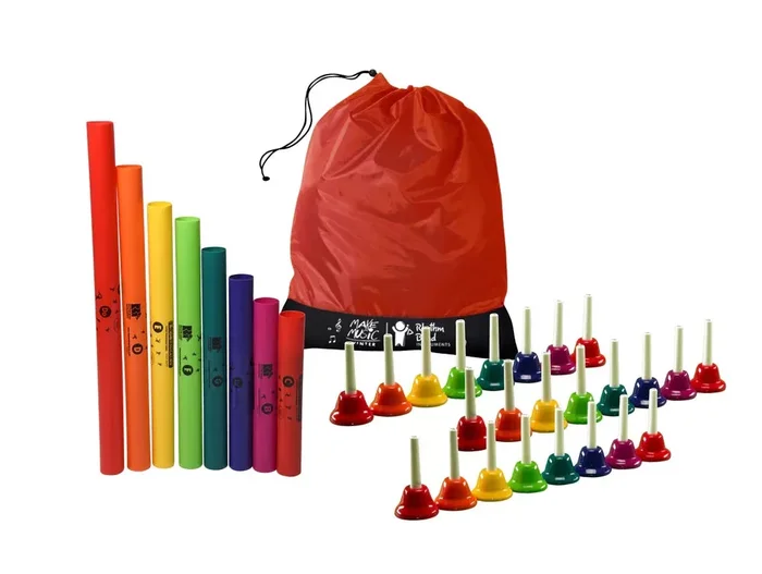 Hand Bell & Boomwhackers Activity Pack (80 people)