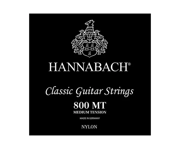 Hannabach Classical 800MT Set – Black (Medium)