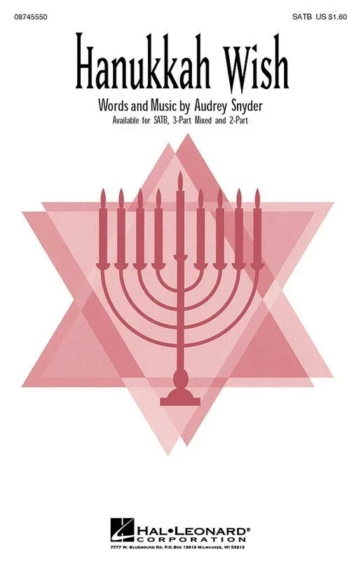 Hanukkah Wish 3Pt Mixed (Octavo)