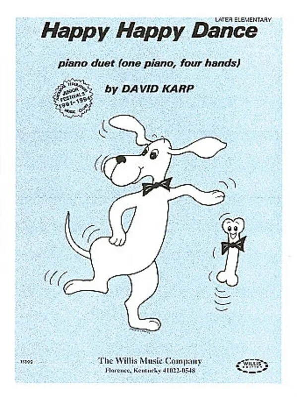 Happy Happy Dance Piano Duet (Sheet Music)