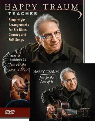 Happy Traum “Just for the Love of It” CD + DVD Package