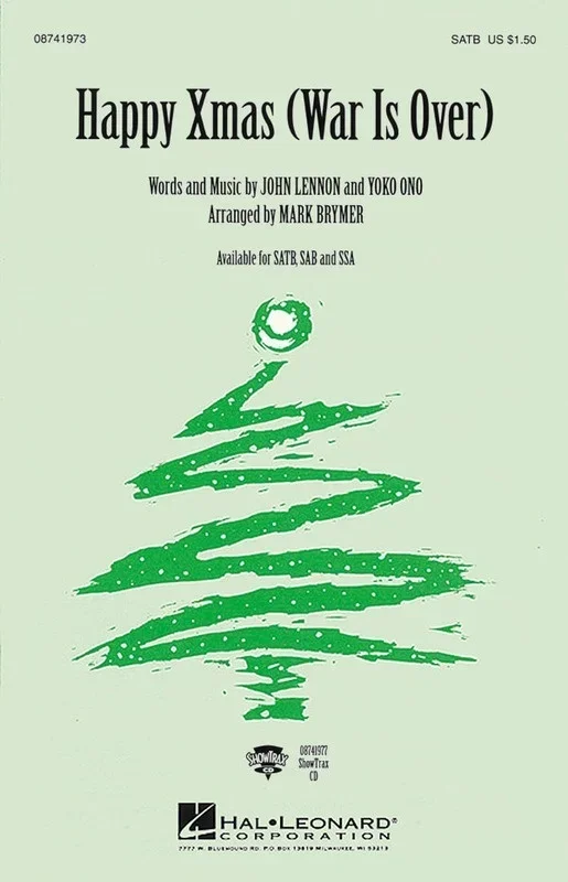 Happy Xmas War Is Over SSA (Octavo)
