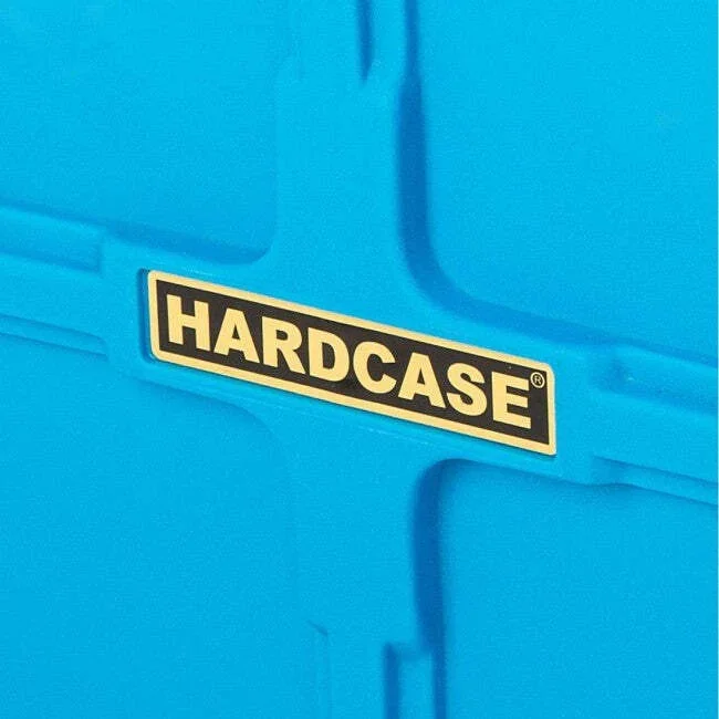 Hardcase HNP9CYM22-LB Cymbal Case Light Blue 22inch (Holds 9 Cymbals) w/ Wheels