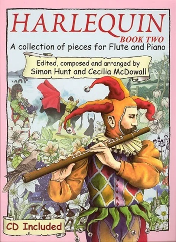 HARLEQUIN Book 2 FLUTE Book/CD
