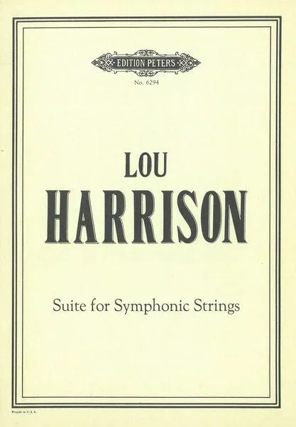 Harrison: Suite for Symphonic Strings