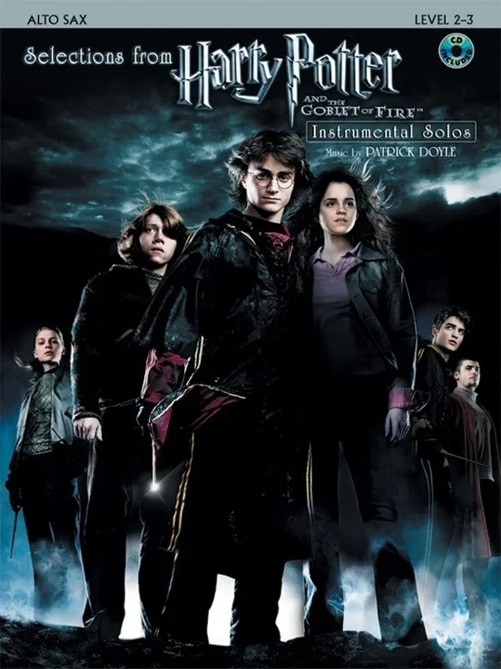 Harry Potter And The Goblet Of Fire Asax Book/CD