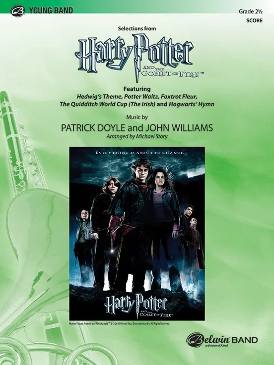 Harry Potter Goblet Select Concert Band Gr 2.5 Conduct Score